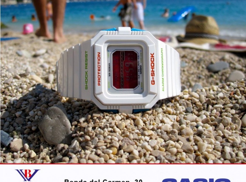 El reloj ideal para la piscina o la playa