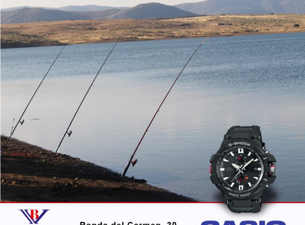 Si buscas un reloj para ir a pescar, buscas un G-SHOCK