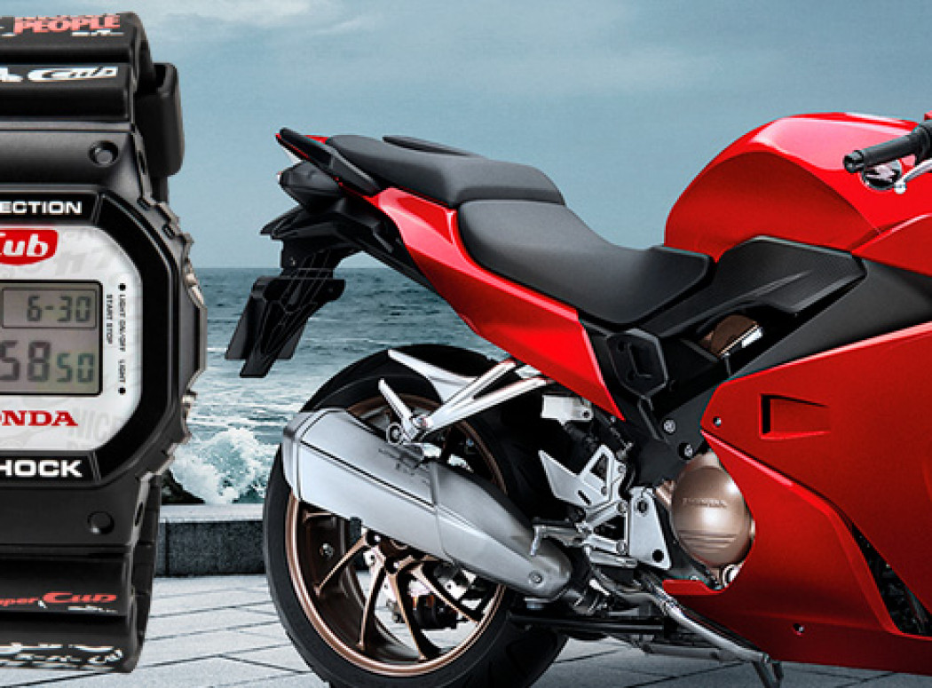 Nuevo reloj Casio G - Shock para celebrar los 60 años de la moto Honda Súper Club